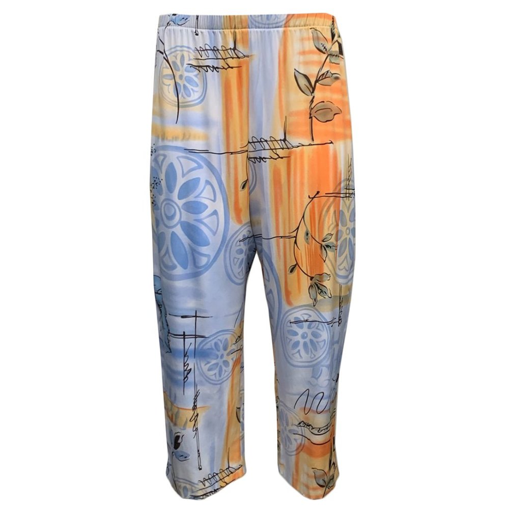 Marisol Gerona Silk Pants - Garden